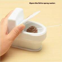 1个创意恶作剧喷水马桶玩具，喷水恶作剧玩具，搞笑玩笑，惊吓恶作剧喷水马桶玩具，派对娱乐道具，多人恶作剧玩具道具，创意恶作剧小玩具，派对恶作剧玩具 - 彩色 - 查看 2