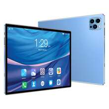 Qetupa 10.1 吋 Android 15 平板電腦，4GB RAM+64GB/128GB，八核 1.8GHz 處理器，HD (1280x800) IPS 觸控螢幕，BT 5.2 & 802.11ac WiFi5，GPS，5MP 前置鏡頭 & 13MP 後置鏡頭，6000mAh 大容量電池（不含適配器） - 藍色 - 查看 2
