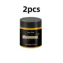 JUE FISH 天然蜂蜡木器抛光剂，采用精选纯蜂蜡提取物制成，集清洁、抛光、增亮和深层滋养于一体，温和去除表面污垢，适用于木制家具保养。 - 固體 - 查看 10