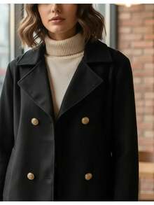 Women's Blazer La Batida Tailored Double Button - 黑色 - 查看 2