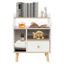 YUNRUX Nightstands - White - View 1
