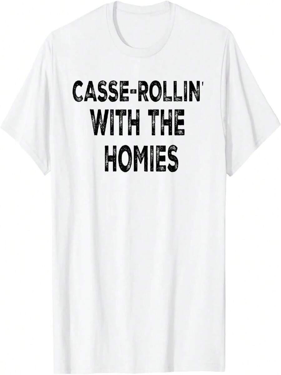 Casse-Rollin'with The Homies-Family Thanksgiving T-Shirt - trắng - Xem 1
