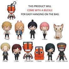 Crunchyroll Bộ quà tặng sưu tầm anime chính hãng "" gồm mặt dây chuyền hình nhân vật 3D, bao gồm Denji, Power, Aki, Makima, Pochita và các nhân vật khác. - Nhiều màu - Xem 5