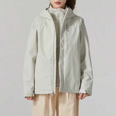 Under Armour 3-In-1 Fleece Jacket For Women, PORTER 3-IN-1 JACKET, Comfortable For Daily, Commute, Casual, Travel, Sports, Recommend Ordering One Size Up/1371593-110