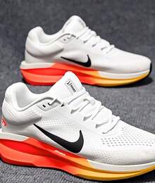 Nike New WINFLO 11 Mesh Sports Shoes - Cushioning And Breathable Running Shoes - White - View 1