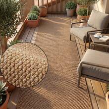 1 pièce Tapis long à motif ananas | Tapis doux et décoratif pour patio, tapis d'extérieur, porche, couloir, paillasson lavable | Tapis ananas long durable pour patio, porche, entrée - Tabac - Voir 5