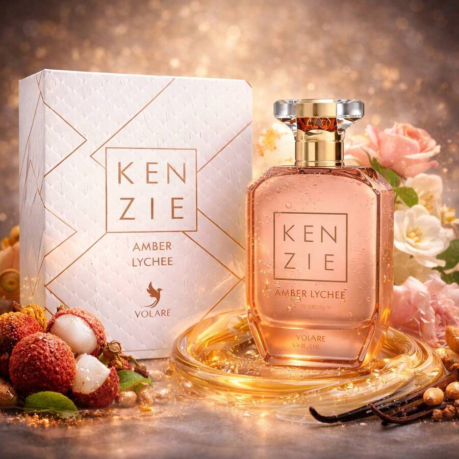 Fragrance World Inspired By Eden Sparkling Lychee - Volaré Kenzie Amber Lychee 100ML Eau De Parfum For Women - 沒有任何 - 查看 1