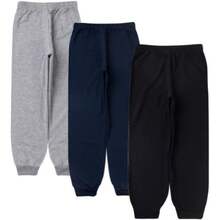 Set Of 3 Comfortable Fleece Pants For Boys And Teens, Sizes 1 To 16, Winter - Nhiều màu - Xem 7