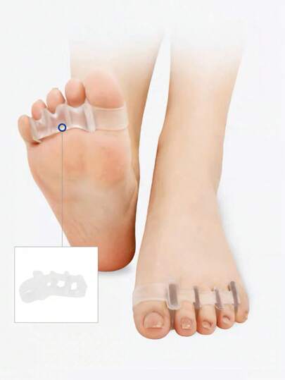 2 szt. silikonowych, oddychających i wygodnych ochraniaczy na palce