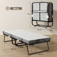 HOMCOM Beds - White - View 8