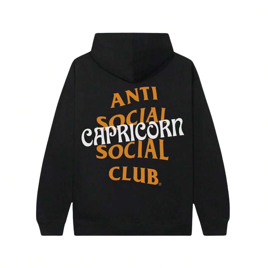 Anti Social Social Club Wild Life Hoodie Mens - 黑色 - 查看 1