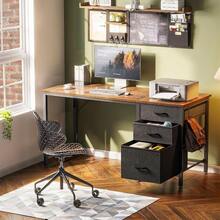 Computer Armoires & Hutches - Brown - View 2