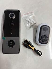 Smart Remote Monitoring Doorbell, Wireless Two-Way Intercom Video Doorbell, Two-Way Talk And Cloud Storage Function, No Wiring Required For Installation On Front Or Back Door, Suitable For Home, Apartment And Other Locations - Multicolor - View 14