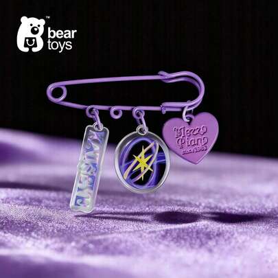 KATSEYE 亚克力胸针，K-Pop 粉丝收藏饰品，情人节派对装饰，派对装饰，演唱会周边，粉丝应援纪念品，胸针，服装配饰，粉丝收藏 Lomo 卡，卡片收藏，复活节篮子填充物，复活节彩蛋填充物，扁平，复活节彩蛋，派对礼品，复活节玩具