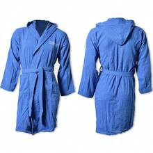 Bata de baño - Azul real - Ver 3