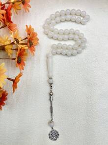 45 piezas de cuentas acrílicas de color caramelo de 10mm, pulsera de rosario para uso diario - multicolor - Ver 3