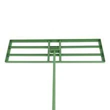 Metal Lawn Leveling Rake, 91*25cm Lawn Leveler Tool, 180° Rotation Lawn Leveling Rake For Backyards, Gardens, Farms, Lawns, Yards, Soccer Fields, Golf Courses - Green - View 6