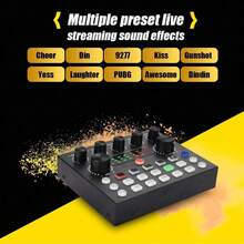 LMBGM V8S Sound Card, Smartphone & Computer Live Singing Device, V8 Sound Card Suitable For IOS And Android - View 4