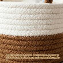 One Baby Room Storage Basket, Diaper Basket,  Large-Capacity Storage Helper, Holiday Gift. Transform Your Home With These Chic Storage Baskets Suitable For All Occasions. - 棕色 - 查看 6