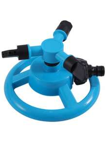 1pc 360° Rotating Non-Electric Water Sprinkler Head, Automatic Watering For Garden, Lawn, Cooling - A - View 14