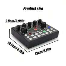 LMBGM V8S Sound Card, Smartphone & Computer Live Singing Device, V8 Sound Card Suitable For IOS And Android - View 2