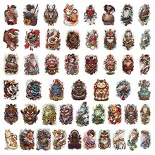 50Pcs Japanese Style Stickers Waterproof Temporary Stickers - 50PCS - View 12