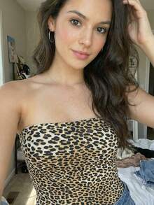 Kit Of 3 Strapless Cropped Tube Tops, Basic Lined Blouses For Women, Premium Blogger Style. - Kit Tube Preta Branca Onça - View 4