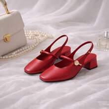 Women Flats - Đỏ - Xem 4