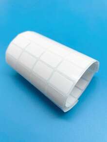 5 tờ nhãn dán tự dính trắng trơn, bề mặt không in, mỗi nhãn kích thước 1.2*2cm, 40 nhãn mỗi tờ, cho phép viết tay và đánh số, keo dính nhẹ, không để lại cặn. - Bộ - Xem 3