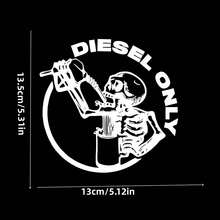 Hình dán nắp bình xăng hình đầu lâu, hình dán trang trí xe hơi, hình dán vinyl, trang trí laptop. - Một cỡ - Xem 2