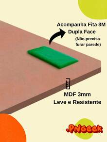 Decorative Plaque/Picture For Living Room/Bedroom, Brazilian Style, Core MDF 3mm - Phương án 7 - Xem 4