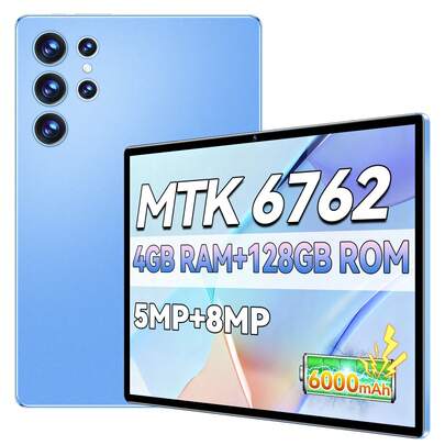 Qetupa جهاز لوحي 10.1 بوصة Z50 بنظام أندرويد 14، ذاكرة وصول عشوائي 3 جيجابايت + ذاكرة تخزين 64 جيجابايت، معالج MTK 6762 ثماني النواة 1.8 جيجاهرتز، شاشة لمس IPS عالية الدقة (1280x800)، بلوتوث 5.2 وواي فاي 802.11ac، GPS، كاميرا أمامية 2 ميجابكسل وخلفية 5 ميجابكسل، بطارية كبيرة 6000 مللي أمبير، (لا يدعم بطاقة SIM). تصميم خفيف الوزن مع زجاج مقوى، مما يتيح لك الاستمتاع بالترفيه في أي وقت وأي مكان. هدية عيد الميلاد للأطفال/البالغين (محول الطاقة غير مشمول)