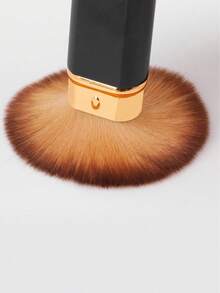 1pc Professional Retractable Round Face Makeup Brush, Blush Brush, Foundation Brush, Powder Brush - Multicolor - View 3