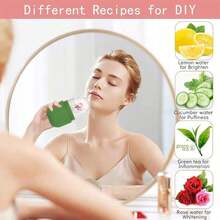 1pc Silicone Ice Face Roller - Massage Skin - Beauty Facial Massage Roller For Eyes, Neck, And Face - Skin Care Tool,Beauty,Skin Care Products,Spa,Self Care,Skin Care Tools,Face Care,Esthetician Supplies,Massage,Face Massage Tool,Face Roller,Ice Roller,Ice Roller Face - 彩色 - 查看 6