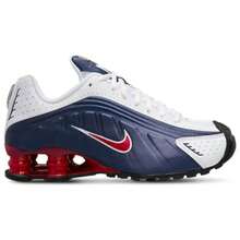 Nike Shox R4 GS 'Black Metallic Silver Pinksicle' Kid's -CW2626-006 | Cross-Training Ready, Supportive Fit - 白藍紅色 - 查看 2