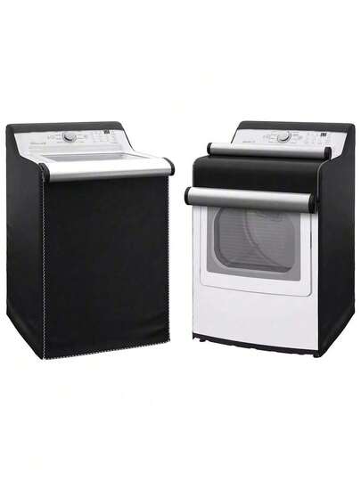 Funda Impermeable para Lavadora y Secadora - Protector Anti-UV y Polvo, Tamaño Universal para Cargador Frontal y Superior, con Cremallera