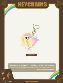 Móc khóa acrylic 2D MLP, Apple Jack, Pinkie Pie, Fluttershy, Rarity, Twilight Sparkle, Prons Tenetle, Rainbow Dash, Công chúa Celestia, Công chúa Luna, Trang trí móc khóa túi xách/xe hơi, Phụ kiện ba lô, Móc khóa các nhân vật kinh điển, Móc khóa acrylic hai mặt, Thích hợp làm quà tặng cho gia đình, bạn bè và người hâm mộ. - Ép màng hai mặt đòi hỏi phải bóc lớp màng bằng tay. - Xem 18