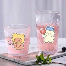 40张柔软可爱的卡通贴纸 - 小熊和水果主题，可用于装饰日记本、水瓶和手机壳，剪贴簿用品，文具趣味贴纸，Kindle适用 - 40件 - 查看 5