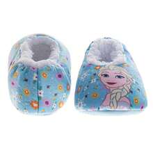Disney Frozen  Slippers For Girls  Design Comfortable Cozy Indoor Soft (Toddler Sizes 5-10, Little Kid Sizes 11-12) - 藍色 - 查看 5