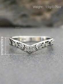 1 PC Elegant Ring For Women For Wedding Engagement Anniversary Party Jewelry Valentine's Day Gift - 1# - View 5