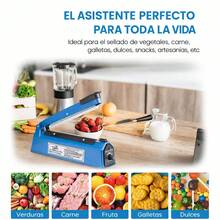 Kitchen Plastic Sealer & Sealing Machine - Mint Blue - View 3