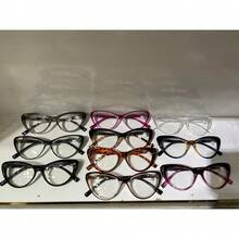 Eyeglasses For Reading, Near Vision, 2171 Cat-Eye Oval Style, Women's - azul dourado - Xem 2