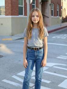 3pcs Kids' Combo Waist Belt, High-End PU Waist Strap For Jeans, Dresses, Student Belts - Multicolor - View 7