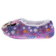 Disney Slippers For Girls Design Comfortable Cozy Indoor Soft (Toddler Sizes 5-10, Little Kid Sizes 11-12) - Màu tím - Xem 3