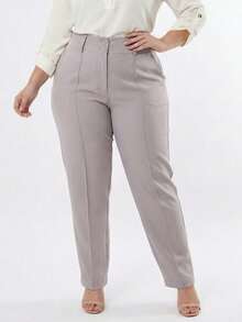 Plus Size Tailored Dress Pants - Arena - Ver 1