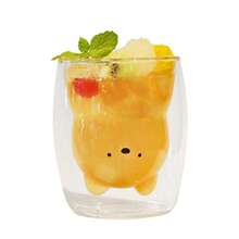 シービージャパン 耐熱グラス [イヌ] 270ml 結露しにくい 2層構造 電子レンジで温められる 食器洗浄機対応 耐熱アニマルグラス UCAファッション - 写真の通り - チェックする 2