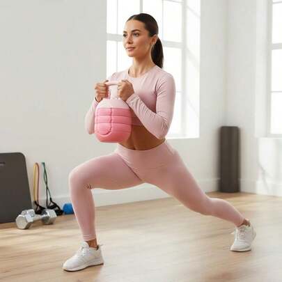 Adjustable Kettlebell Weight Set (2-10kg) – Water-Filled Kettlebell For Strength Training, Core Workouts, Weightlifting, Conditioning & Women's Home Butt Training, Lightweight & Detachable, Easy To Carry, Ideal For Home Gym Fitness Routines, Perfect For Women Fitness Enthusiasts