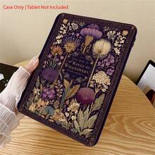 Flower 1 Pc Folio Tablet Case With Pen Holder Compatible With 10.9/10.2/ Air 5th Gen/Pro11/10th/9.7/Air 2/ (7th Gen)/ (8th Gen)/ Air 4/5/ Pro 11/ 10th Generation 10.9-Inch 2022 Smart Case/ Air 13(M3 2025)/ Air 11(M3 2025)/ Air 11(M3 2025)/ 11(A16 2025), Auto Sleep/Wake Function - Multicolor - View 7
