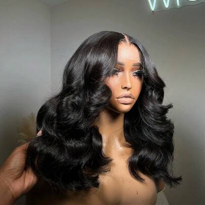  Leteme 30Inch 13X6 Lace Front Wigs Human Hair Body Wave 200% Density HD Transparent Lace Frontal Wigs Body Wave Pre Plucked Glueless Wigs Human Hair For Women With Baby Hair