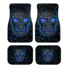 4 pièces/2 pièces Set Tapis de sol pour voiture - Tapis en matériau polyester antidérapant et absorbant, convient à différents modèles de voiture, accessoires d'intérieur de voiture - tapis de sol - Voir 15